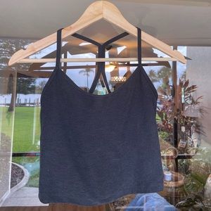 Beyond yoga spacedye slim racerback cropped tank